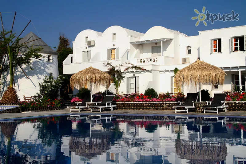 Фото отеля Mediterranean Beach 4* о. Санторіні Греція екстер'єр та басейни