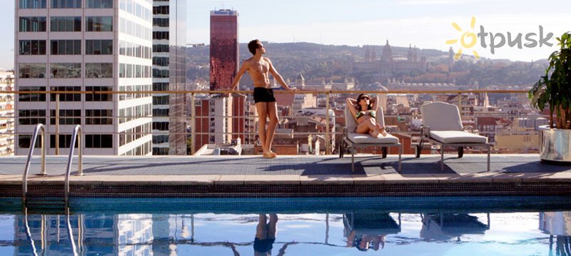 Фото отеля Expo Barcelona Hotel 4* Барселона Испания экстерьер и бассейны