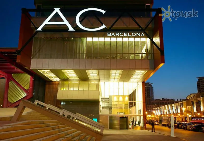Фото отеля AC Hotel Barcelona Forum 4* Barselona Spānija ārpuse un baseini