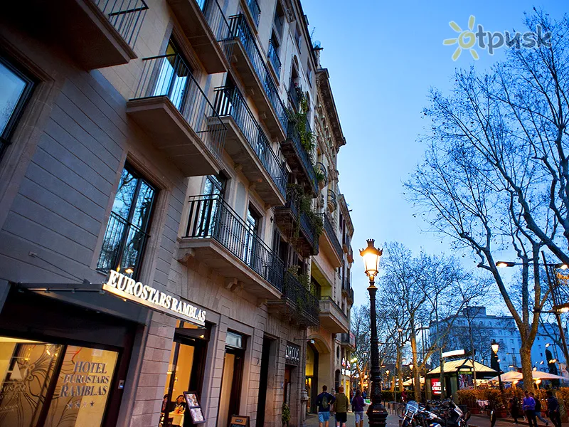 Фото отеля Eurostars Ramblas 4* Барселона Испания экстерьер и бассейны