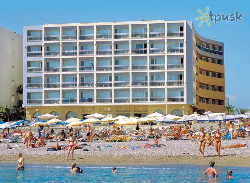 Фото отеля Ibiscus Hotel 4* Rodas Graikija papludimys