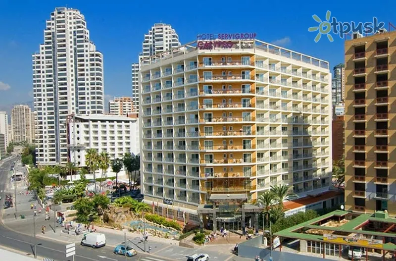 Фото отеля El Servigroup Calypso Hotel 3* Коста Бланка Испания экстерьер и бассейны