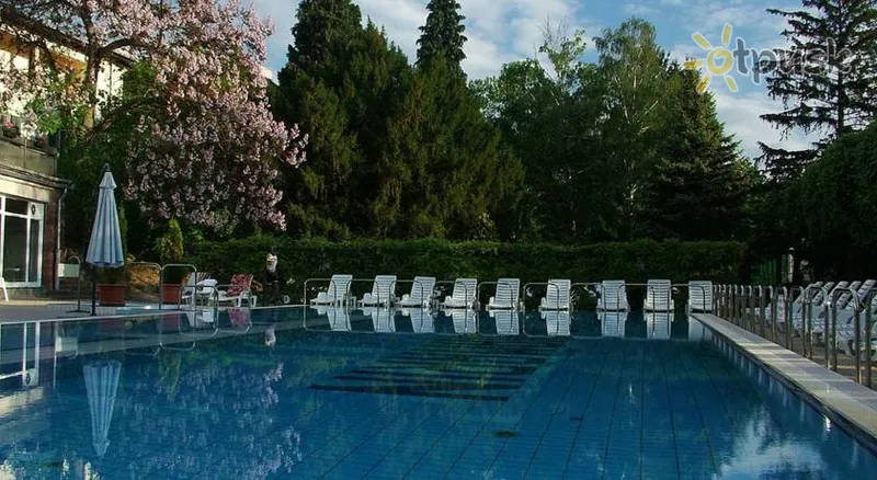 Фото отеля Aquamarin Hotel 3* Heviz Vengrija išorė ir baseinai