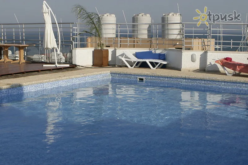 Фото отеля Flamingo Beach Hotel 3* Ларнака Кипр экстерьер и бассейны