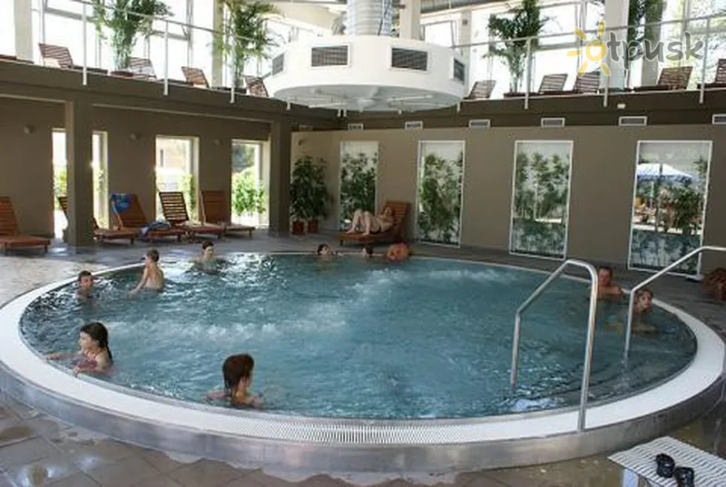 Фото отеля Aqua Hotel 2* Turcianske Teplice Slovakija išorė ir baseinai