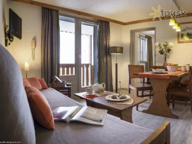 Фото отеля Residence Les Bergers 4* Alpės d'Huezas Prancūzija kambariai
