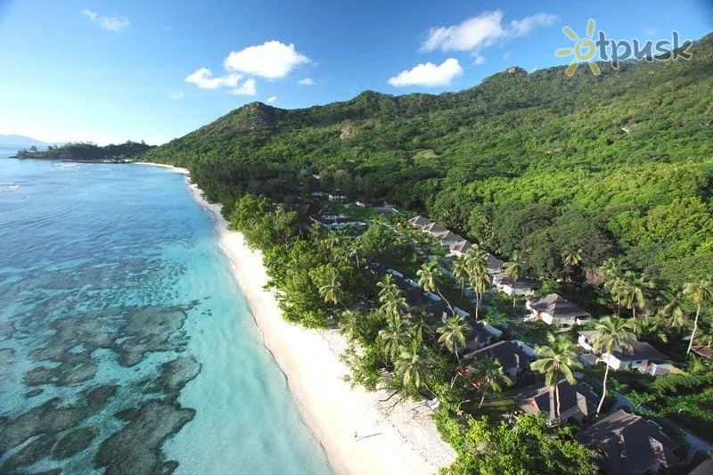 Фото отеля Hilton Seychelles Labriz Resort & Spa 5* par. Siluets Seišelu salas pludmale