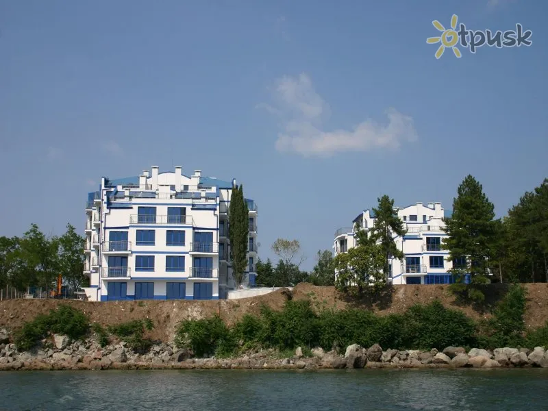 Фото отеля Blue Bay Palace 3* Pomorie Bulgarija išorė ir baseinai