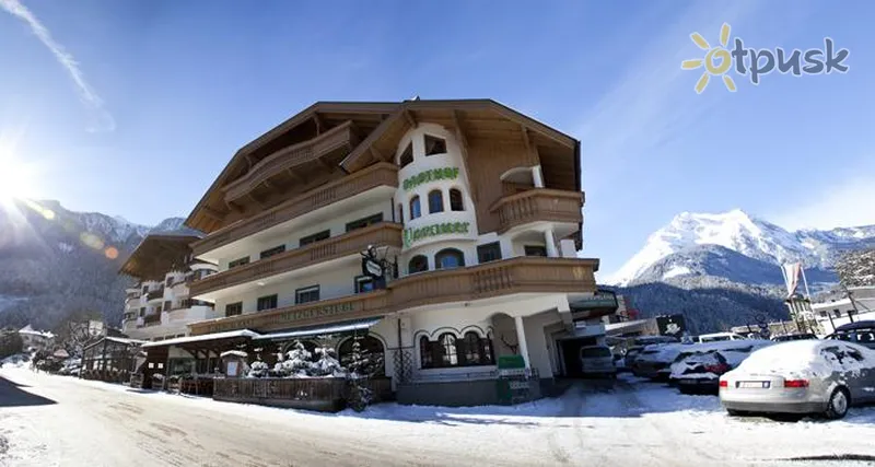 Фото отеля Gasthof Perauer Hotel 3* Mayrhofenas Austrija išorė ir baseinai