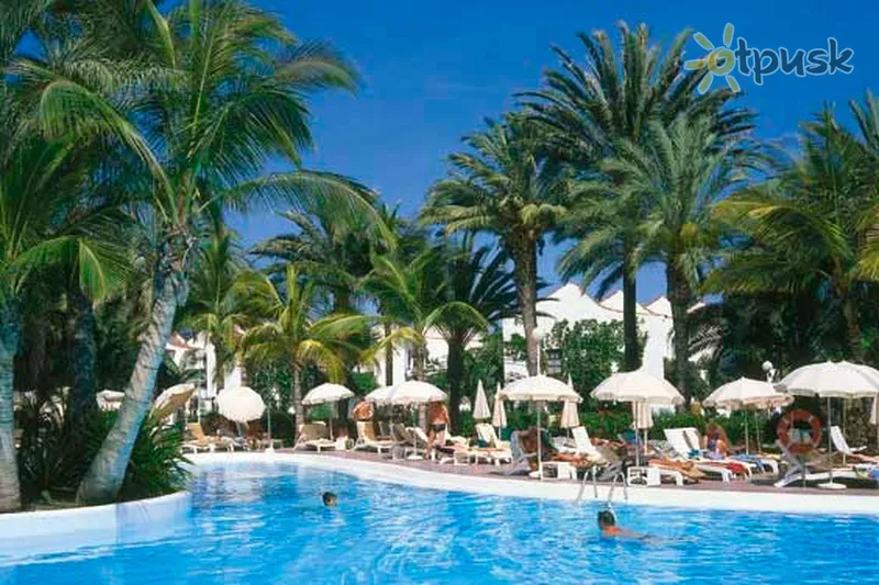 Фото отеля Riu Palmeras Hotel / Bung Riu Palmitos 4* о. Гран Канария (Канары) Испания экстерьер и бассейны