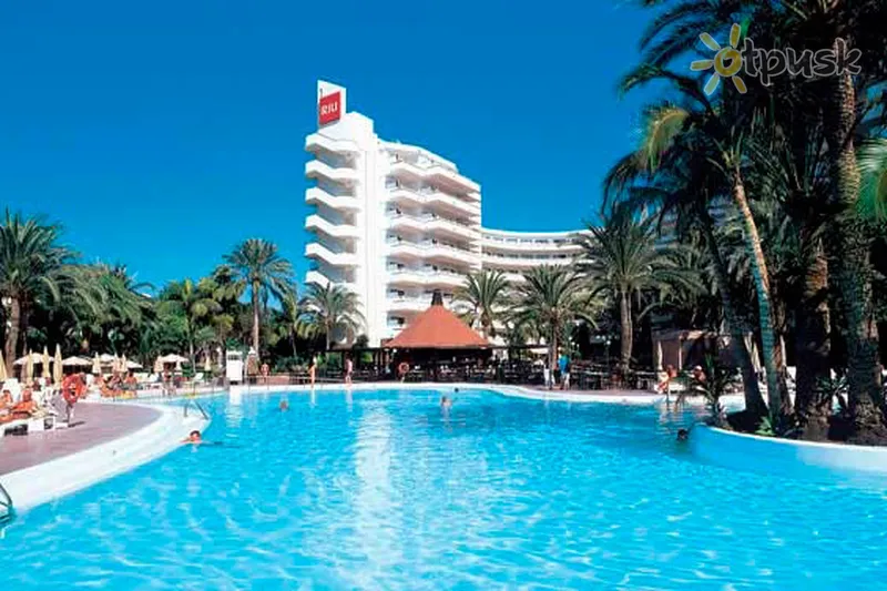Фото отеля Riu Papayas Hotel 4* Gran Kanarija (Kanarai) Ispanija išorė ir baseinai