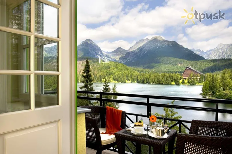 Фото отеля Grand Hotel Kempinski High Tatras 5* Štrbske Pleso Slovakija išorė ir baseinai