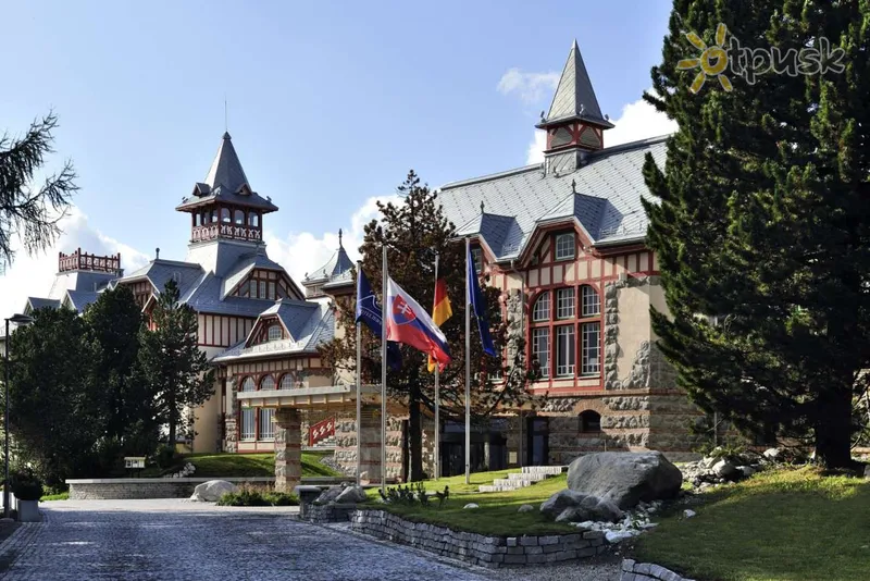 Фото отеля Grand Hotel Kempinski High Tatras 5* Štrbske Pleso Slovakija išorė ir baseinai
