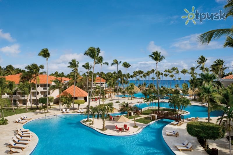 Фото отеля Dreams Palm Beach Punta Cana 5* Пунта Кана Доминикана экстерьер и бассейны
