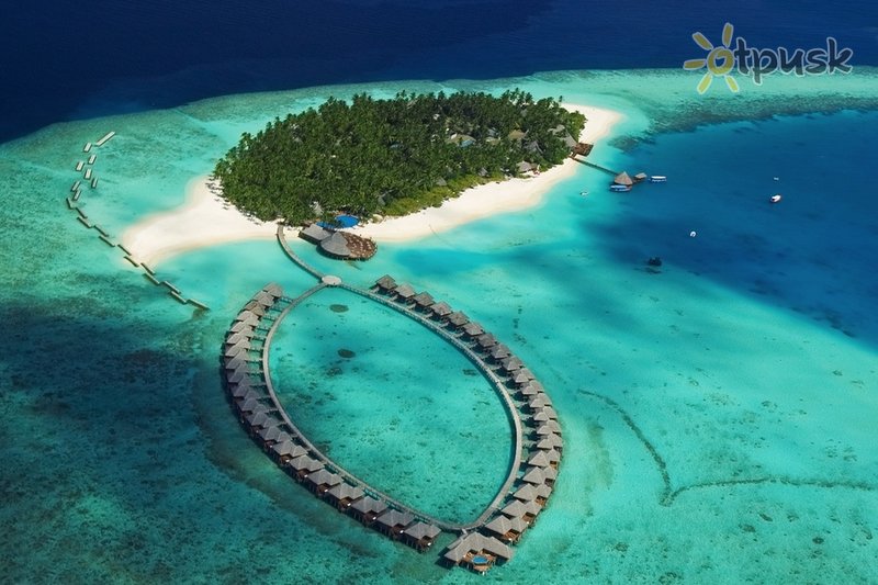 Фото отеля Sun Siyam Vilu Reef 5* Даалу Атолл Мальдивы экстерьер и бассейны