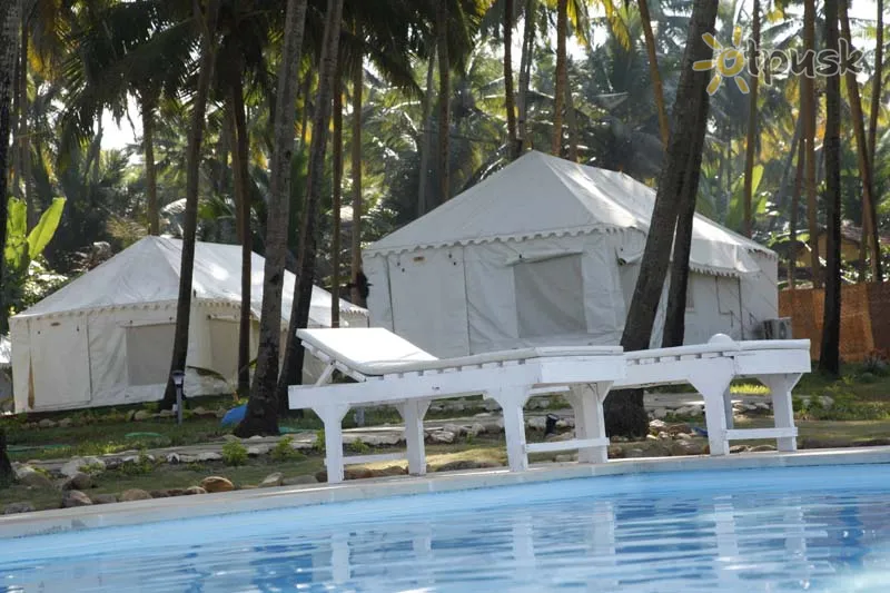 Фото отеля La Cabana Beach & Spa 3* Šiaurės Goa Indija išorė ir baseinai