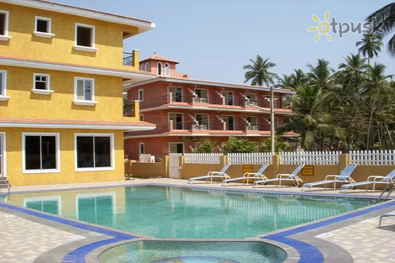 Фото отеля Jasminn Hotel 3* Pietų goa Indija išorė ir baseinai