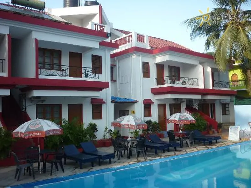 Фото отеля Hotel Germany 2* Северный Гоа Индия экстерьер и бассейны