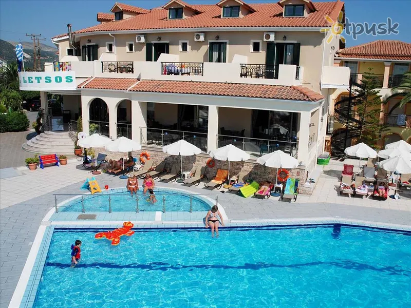 Фото отеля Letsos Hotel 3* о. Закинф Греция экстерьер и бассейны