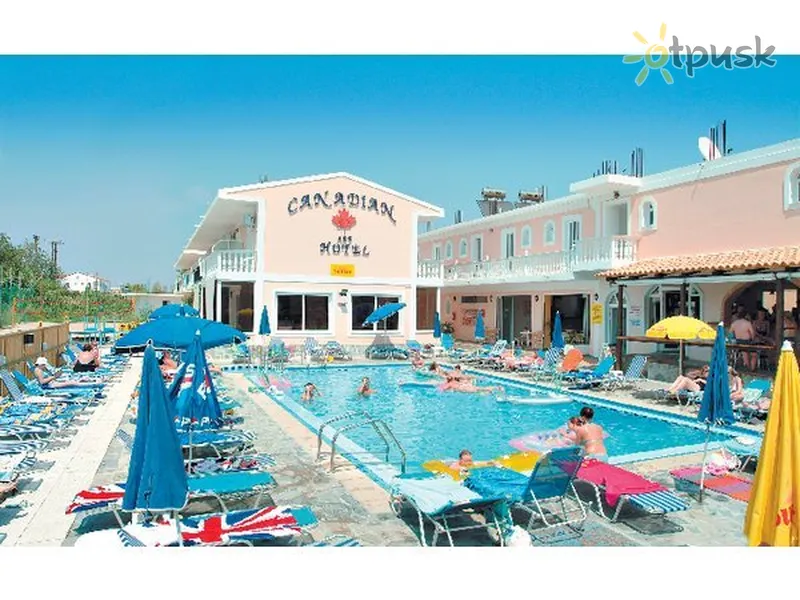Фото отеля Canadian Hotel 3* о. Закінф Греція екстер'єр та басейни
