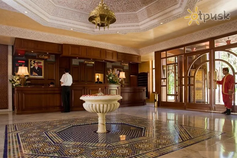 Фото отеля Les Merinides Fes 5* Фес Марокко лобби и интерьер