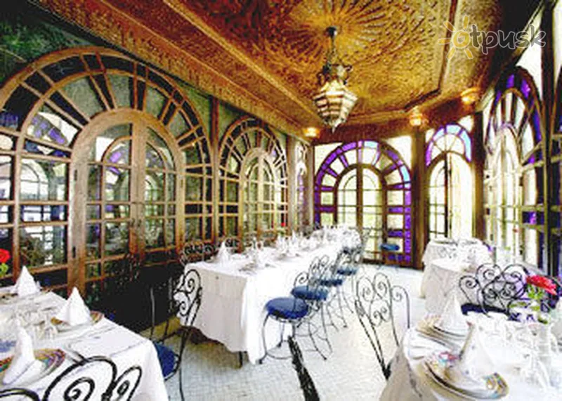 Фото отеля Palais Sheherazade 5* Fes Marokas barai ir restoranai