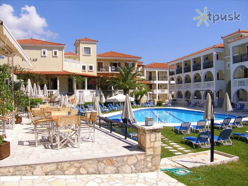 Фото отеля Pallas Hotel 3* о. Закинф Греция экстерьер и бассейны