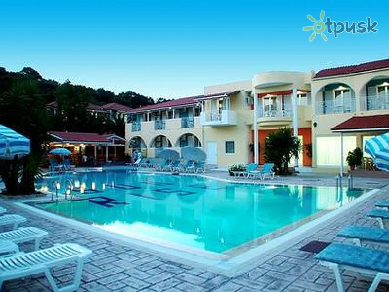 Фото отеля Sunrise Hotel 3* о. Закинф Греция экстерьер и бассейны
