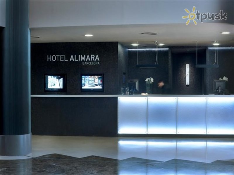 Фото отеля Alimara 4* Барселона Испания лобби и интерьер