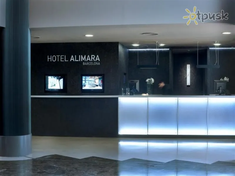 Фото отеля Alimara 4* Барселона Іспанія лобі та інтер'єр