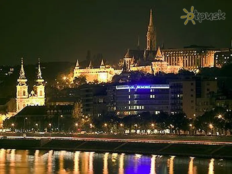 Фото отеля Novotel Budapest Danube Hotel 4* Budapeštas Vengrija išorė ir baseinai