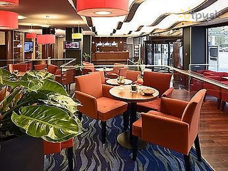 Фото отеля Novotel Budapest Danube Hotel 4* Budapeštas Vengrija barai ir restoranai