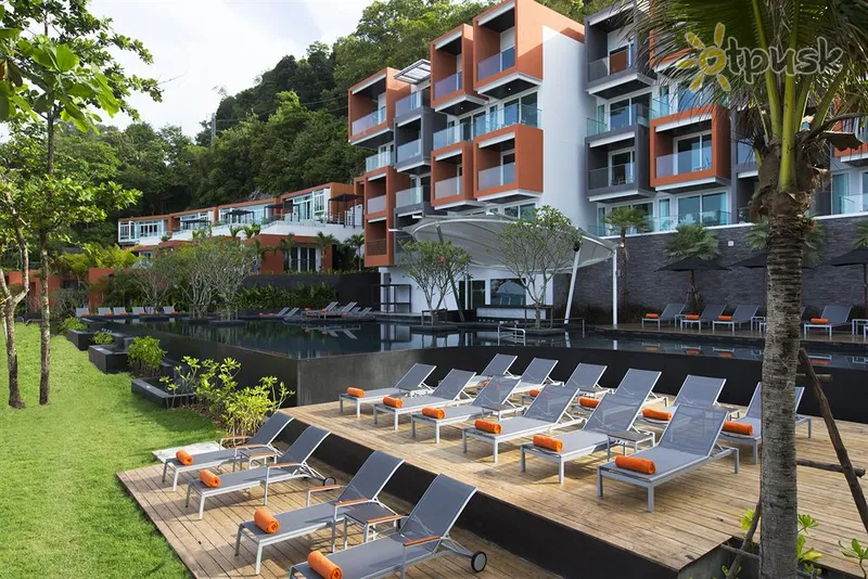 Фото отеля Novotel Phuket Kamala Beach Hotel 4* par. Puketa Taizeme ārpuse un baseini