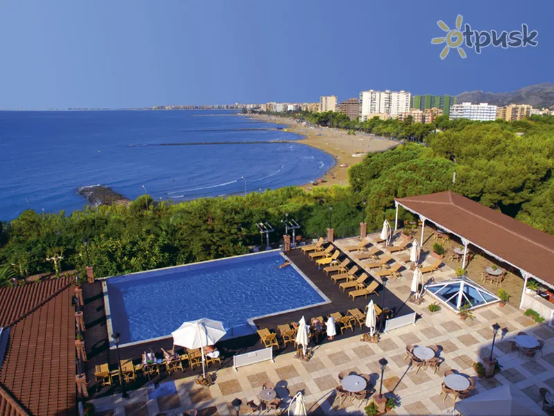 Фото отеля Termas Marinas El Palasiet Hotel 4* Коста Асаар Испания экстерьер и бассейны