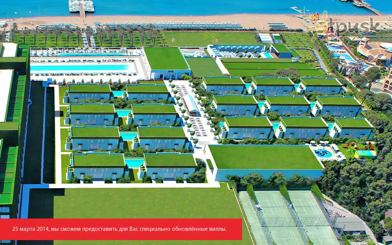 Фото отеля Royal Heaven Villas 5* Белек Турция экстерьер и бассейны
