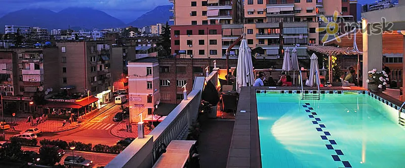 Фото отеля Mondial Hotel 4* Tirāna Albānija ārpuse un baseini
