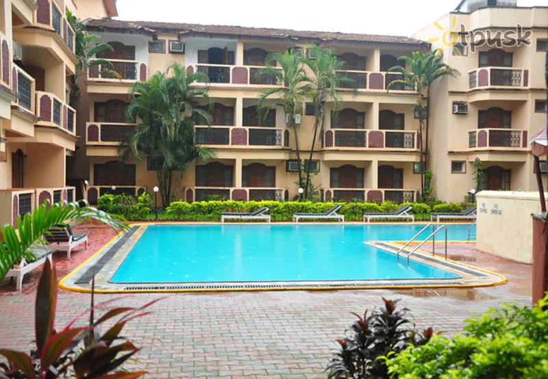 Фото отеля Abalone Resort 2* Šiaurės Goa Indija išorė ir baseinai