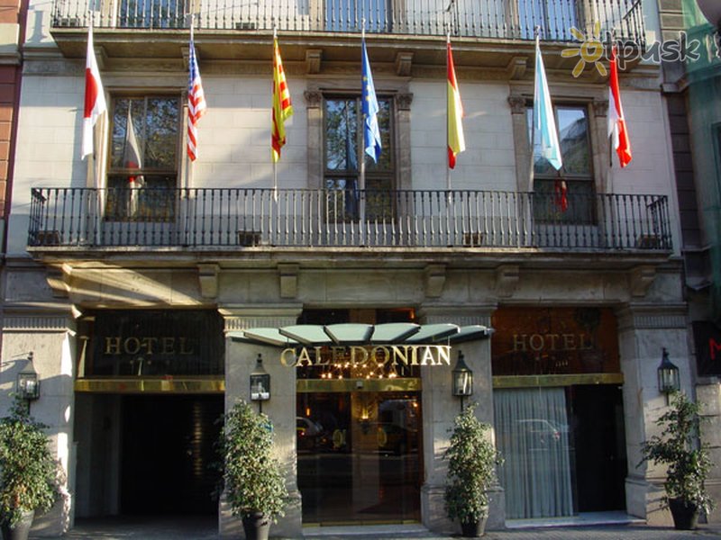 Фото отеля Caledonian 3* Барселона Испания экстерьер и бассейны