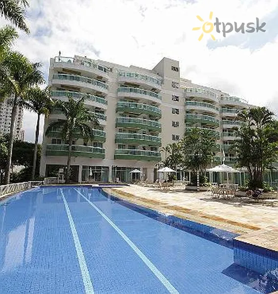 Фото отеля Promenade Paradiso All Suites 4* Riodežaneiro Brazīlija ārpuse un baseini