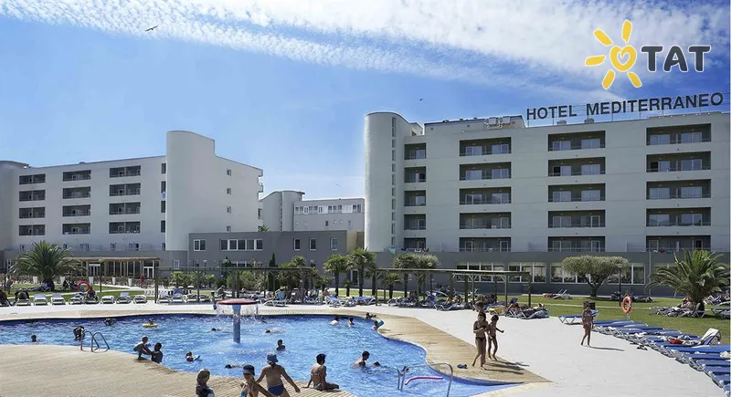 Фото отеля Mediterraneo Park Roses 4* Коста Брава Іспанія екстер'єр та басейни