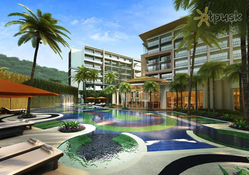 Фото отеля The Beach Heights Resort 3* о. Пхукет Таїланд екстер'єр та басейни