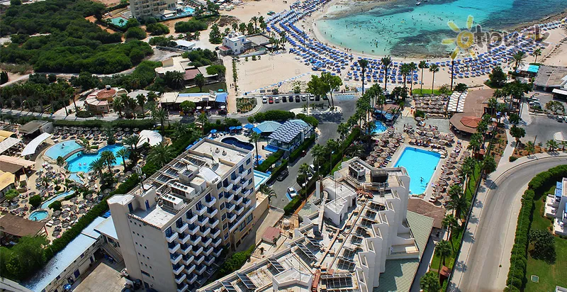 Фото отеля Anonymous Beach Hotel 3* Айя Напа Кипр экстерьер и бассейны
