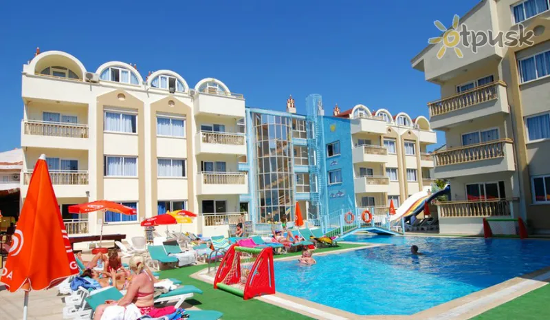 Фото отеля Long Beach Hotel Marmaris 3* Marmaris Turkija išorė ir baseinai