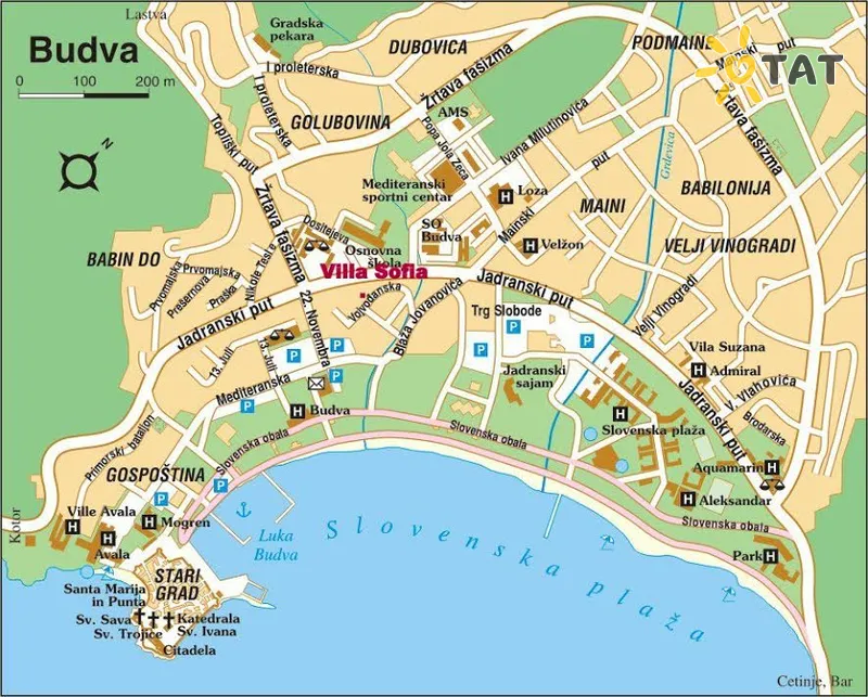 Фото отеля Villa Sofija Budva 4* Будва Чорногорія інше