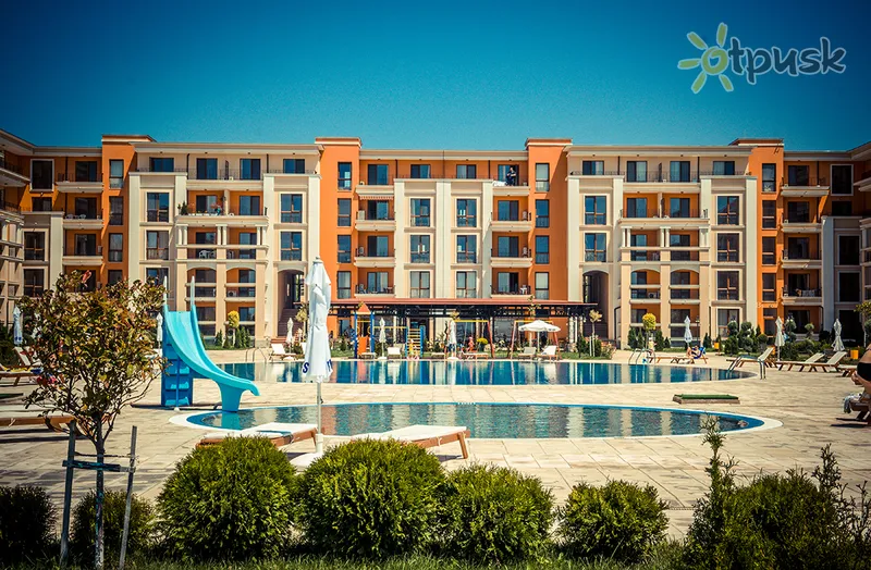 Фото отеля Prestige Fort Beach 3* Šventasis Vlasas Bulgarija išorė ir baseinai