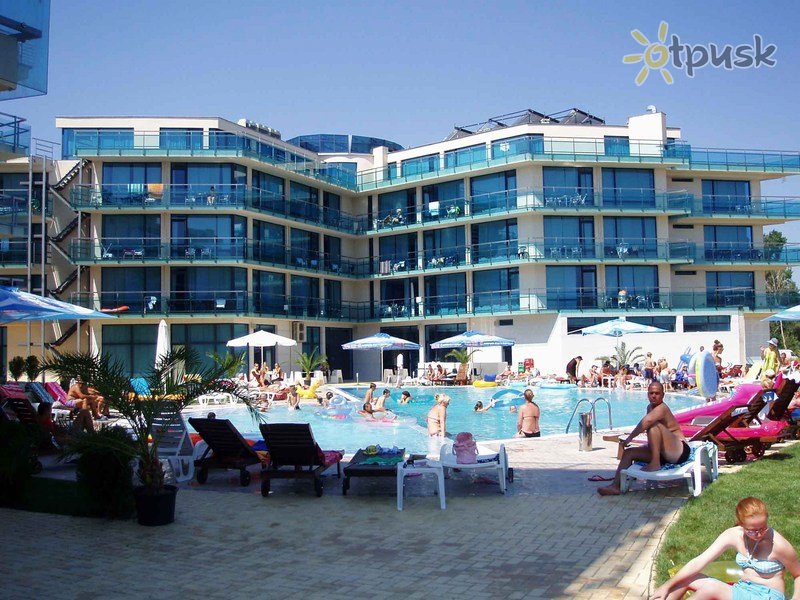 Фото отеля Riviera Blue Hotel 3* Солнечный берег Болгария экстерьер и бассейны