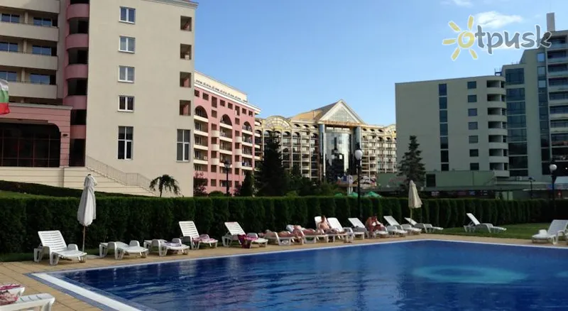 Фото отеля Poseidon Aparthotel 3* Saulėtas paplūdimys Bulgarija išorė ir baseinai