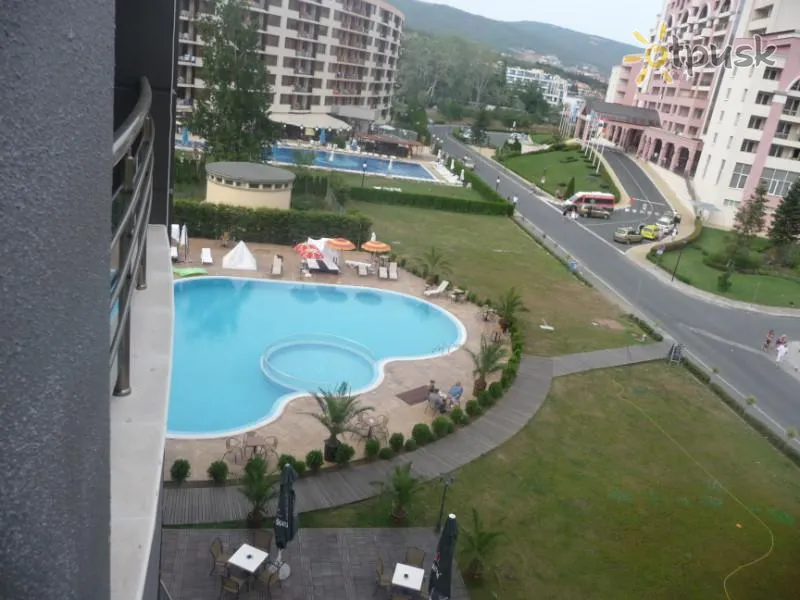 Фото отеля Sunny Beach Plaza 3* Солнечный берег Болгария экстерьер и бассейны
