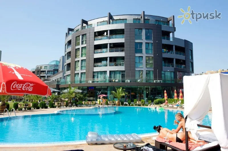 Фото отеля Sunny Beach Plaza 3* Солнечный берег Болгария экстерьер и бассейны