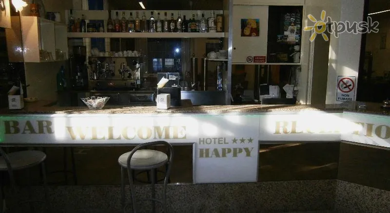 Фото отеля Happy Hotel 3* Ріміні Італія бари та ресторани